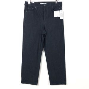 Ella Moss Rinse High Rise Slim Straight Ankle Jeans